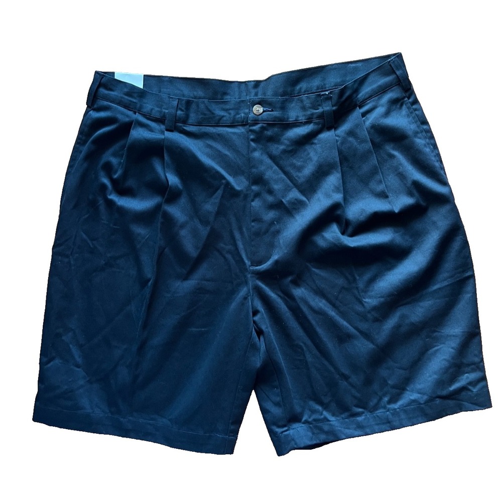 Jos A Bank Men's Shorts‎ Classic Collection Pleat Front 100% Cotton Size 40 NEW